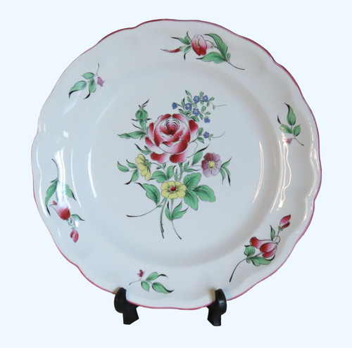 Plat rond luneville - plat, et