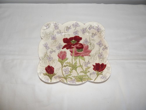 Ancien plat faïence à - ancien,