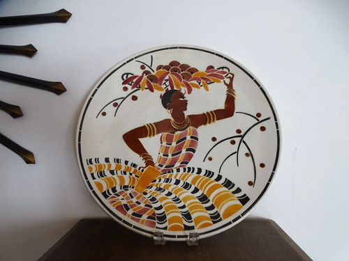 Plat faience luneville - plat,