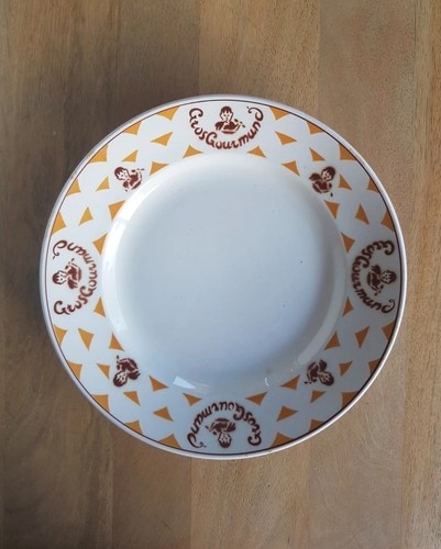 Plat rond luneville - plat, gros