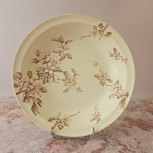 Plat rond creux décor - creux,