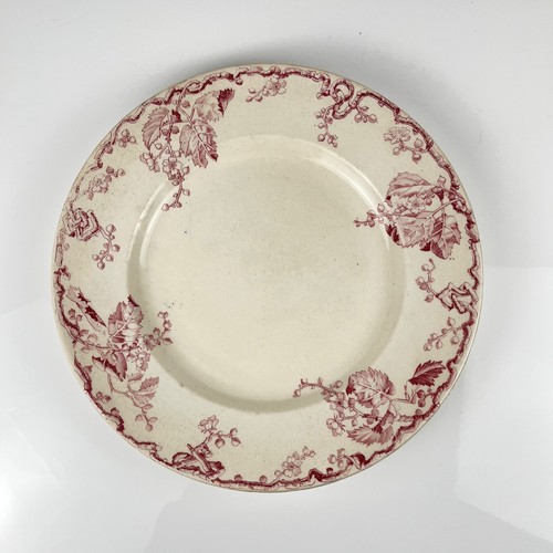 Lunéville plat rond - plat,