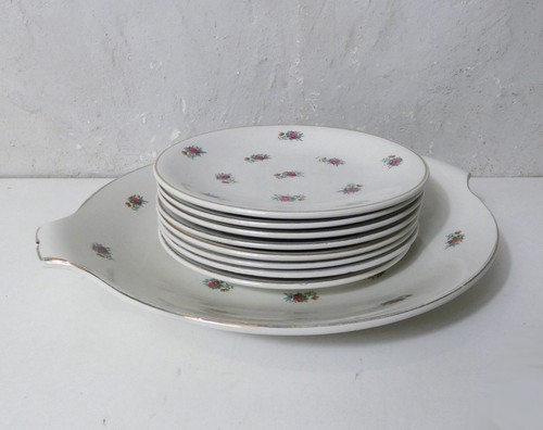 Ancien service dessert - ancien,