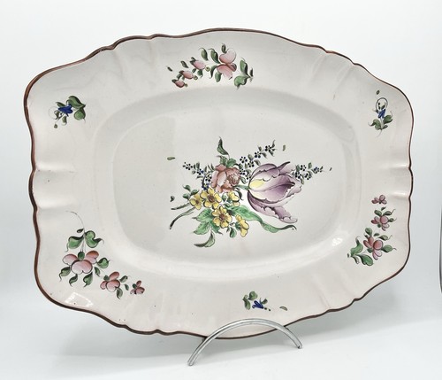 Lunéville plat faïence - lunéville,