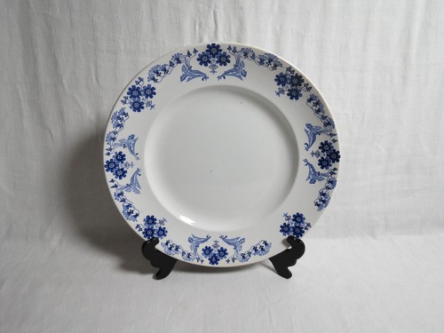 Grand plat rond - grand, faÏencerie